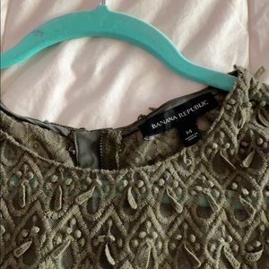 Olive green summer shirt